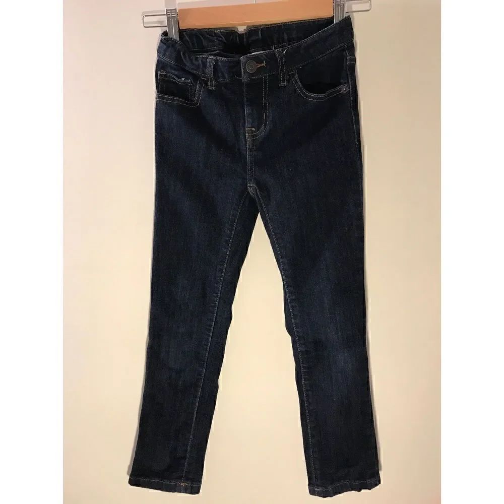 Cherokee Girl's Size 8 Dark Washed Skinny Blue Jeans